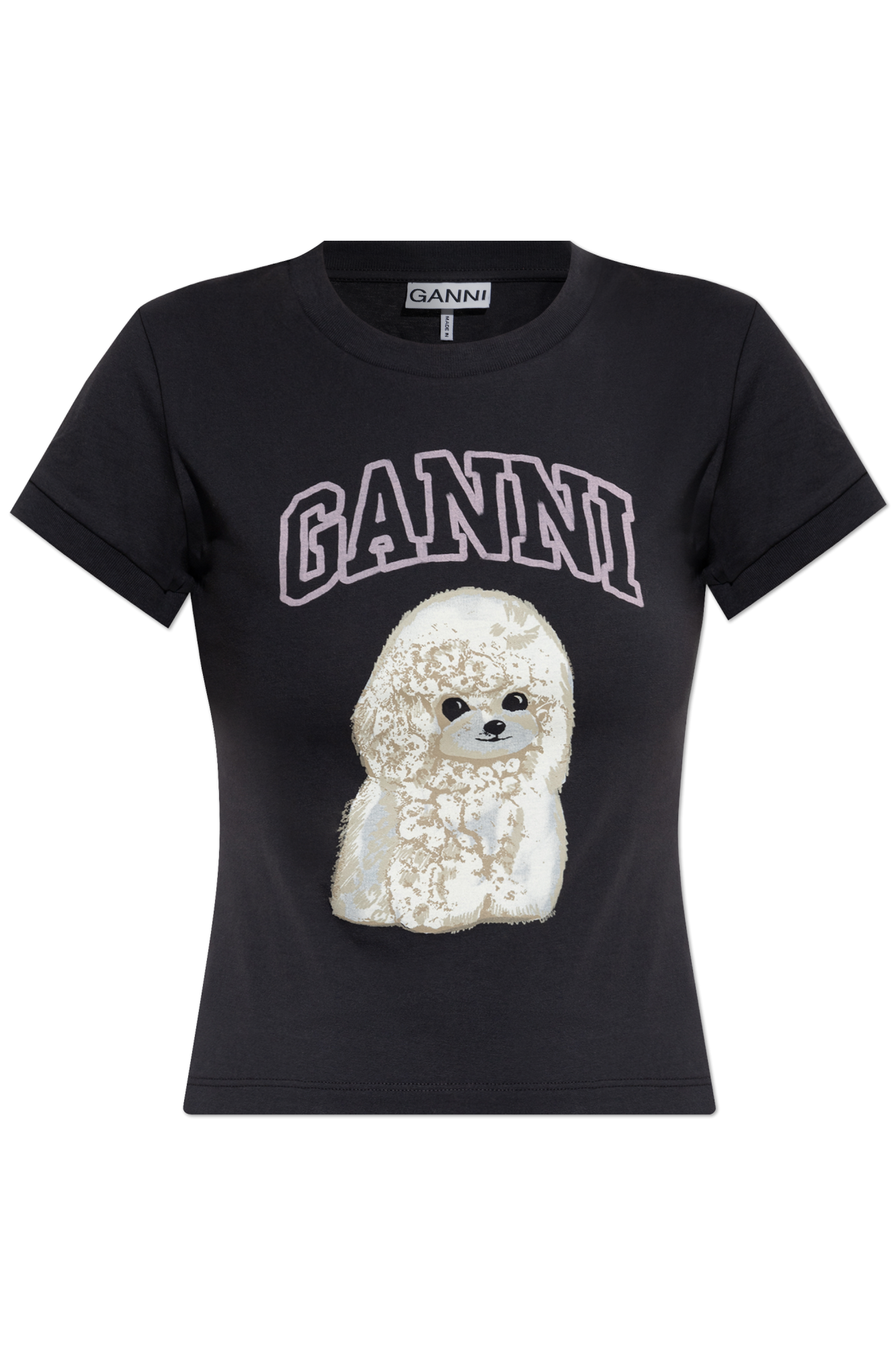 Ganni T-shirt with colorful print | Women's Clothing | Vitkac